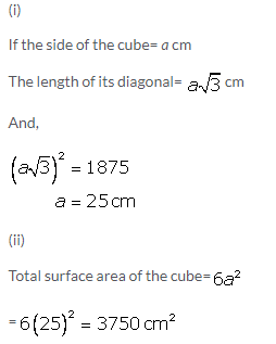 Selina Concise Mathematics Class 9 ICSE Solutions Solids [Surface Area and Volume of 3-D Solids] image - 13