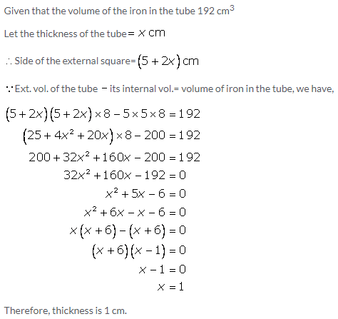 Selina Concise Mathematics Class 9 ICSE Solutions Solids [Surface Area and Volume of 3-D Solids] image - 14