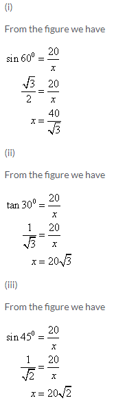 Selina Concise Mathematics Class 9 ICSE Solutions Solution of Right Triangles image - 1