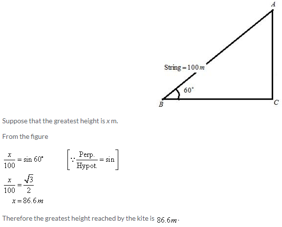 Selina Concise Mathematics Class 9 ICSE Solutions Solution of Right Triangles image - 19