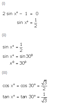 Selina Concise Mathematics Class 9 ICSE Solutions Trigonometrical Ratios of Standard Angles image - 26