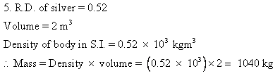 Selina Concise Physics Class 9 ICSE Solutions Upthrust in Fluids, Archimedes' Principle and Floatation image - 24