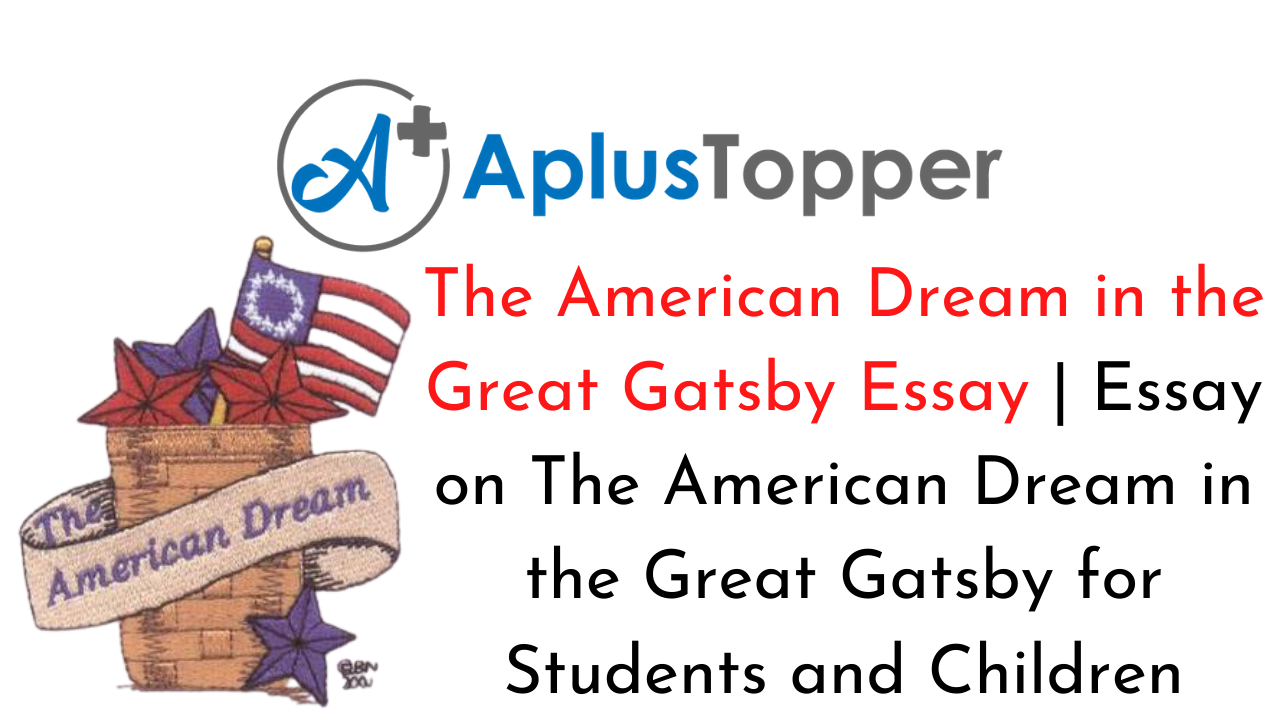 the great gatsby american dream argumentative essay