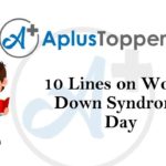 10 lines on world down syndrome day