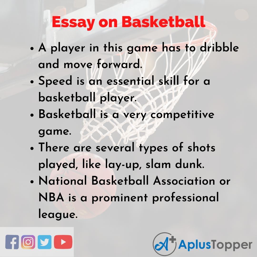 Basketball Essay