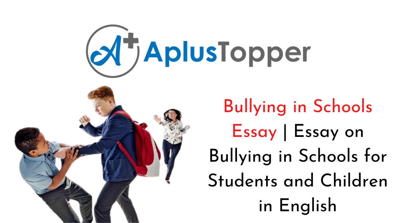 essay on bullying for class 8