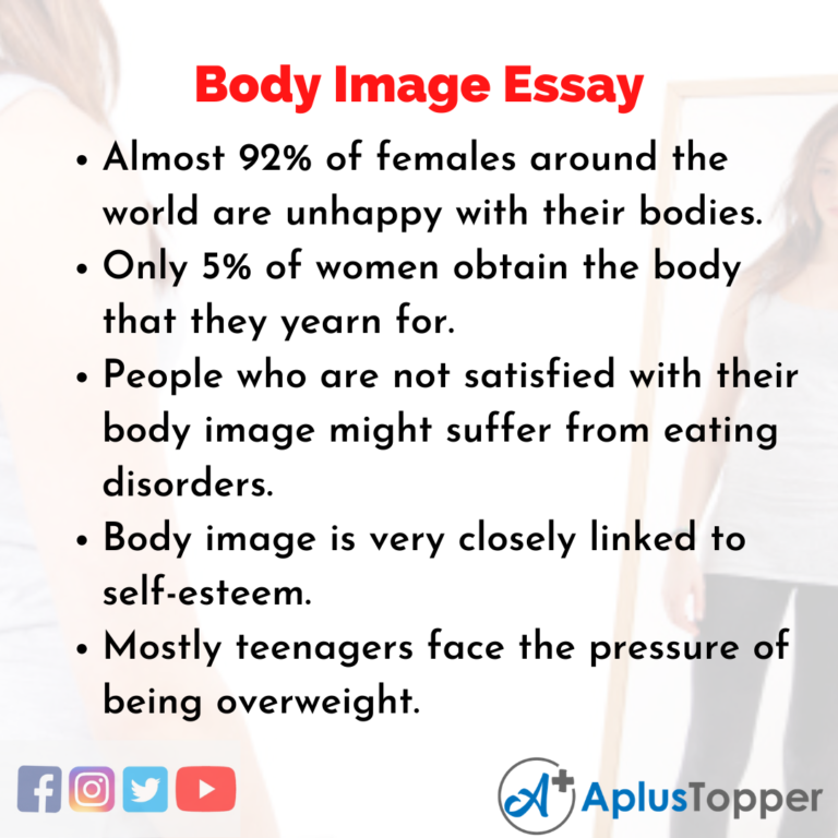 negative body image essay