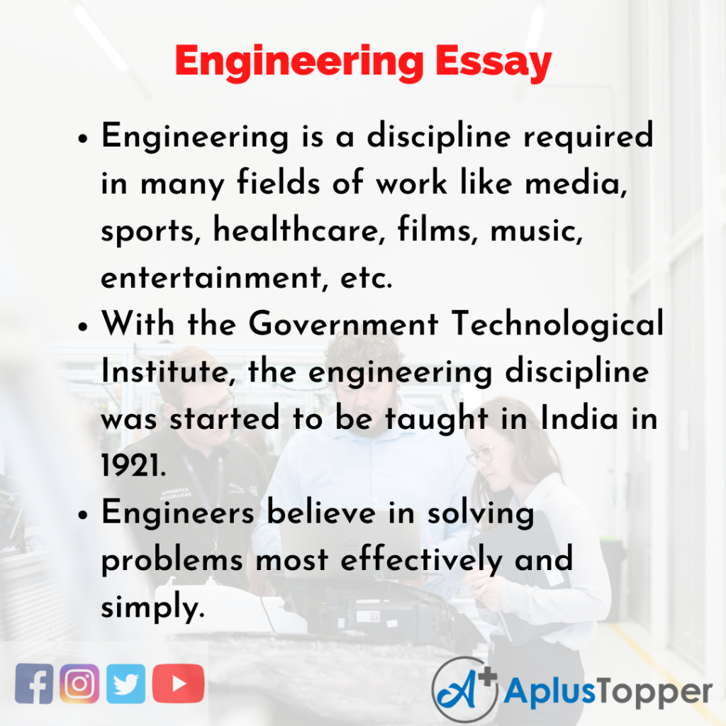 essays on engineering