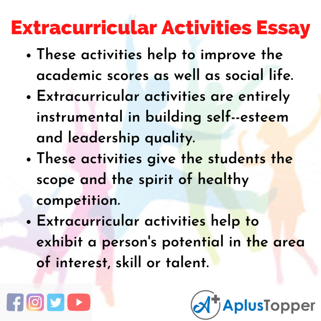 extracurricular activities benefits essay