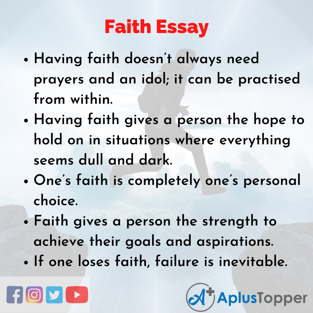 Essay about Faith