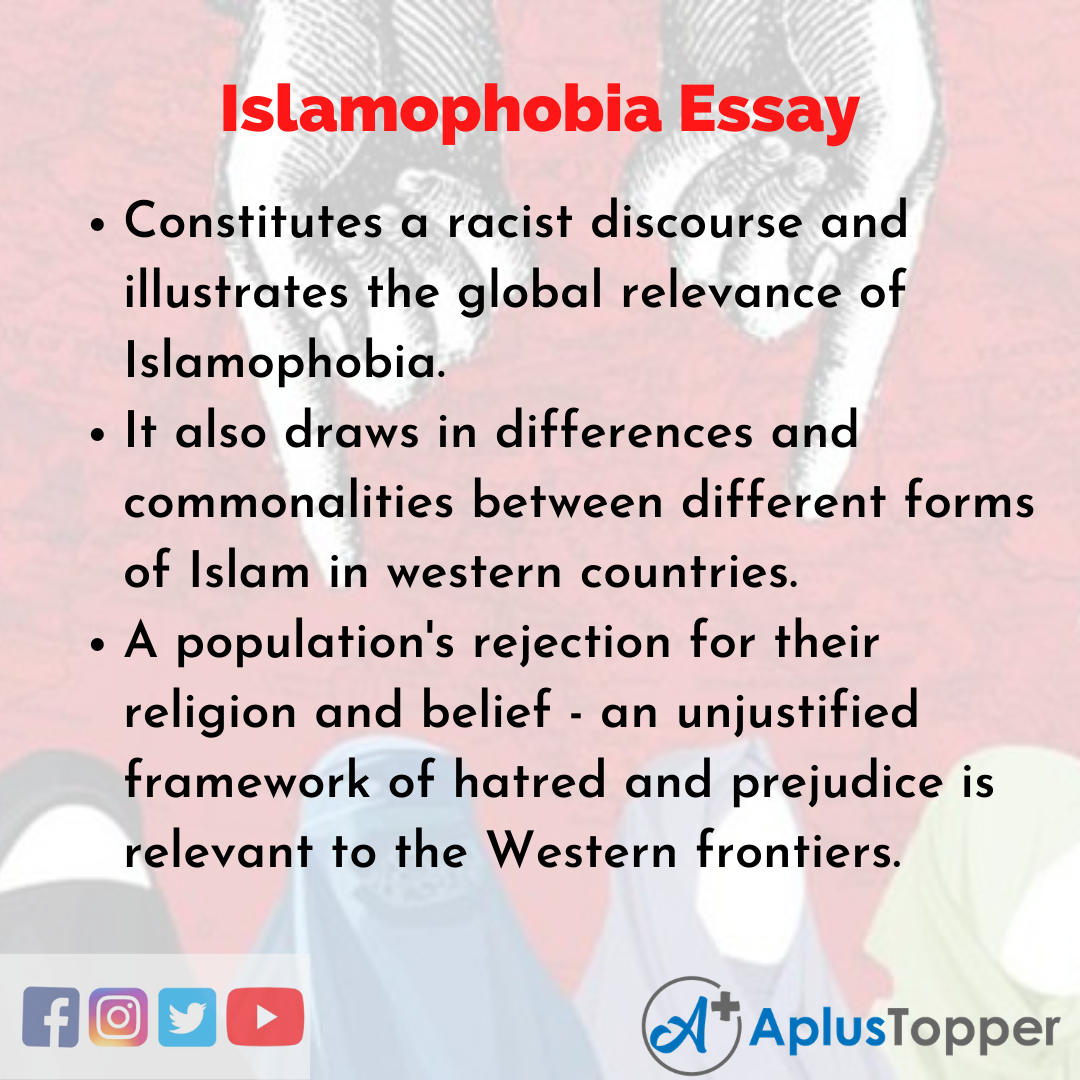 Essay about Islamophobia