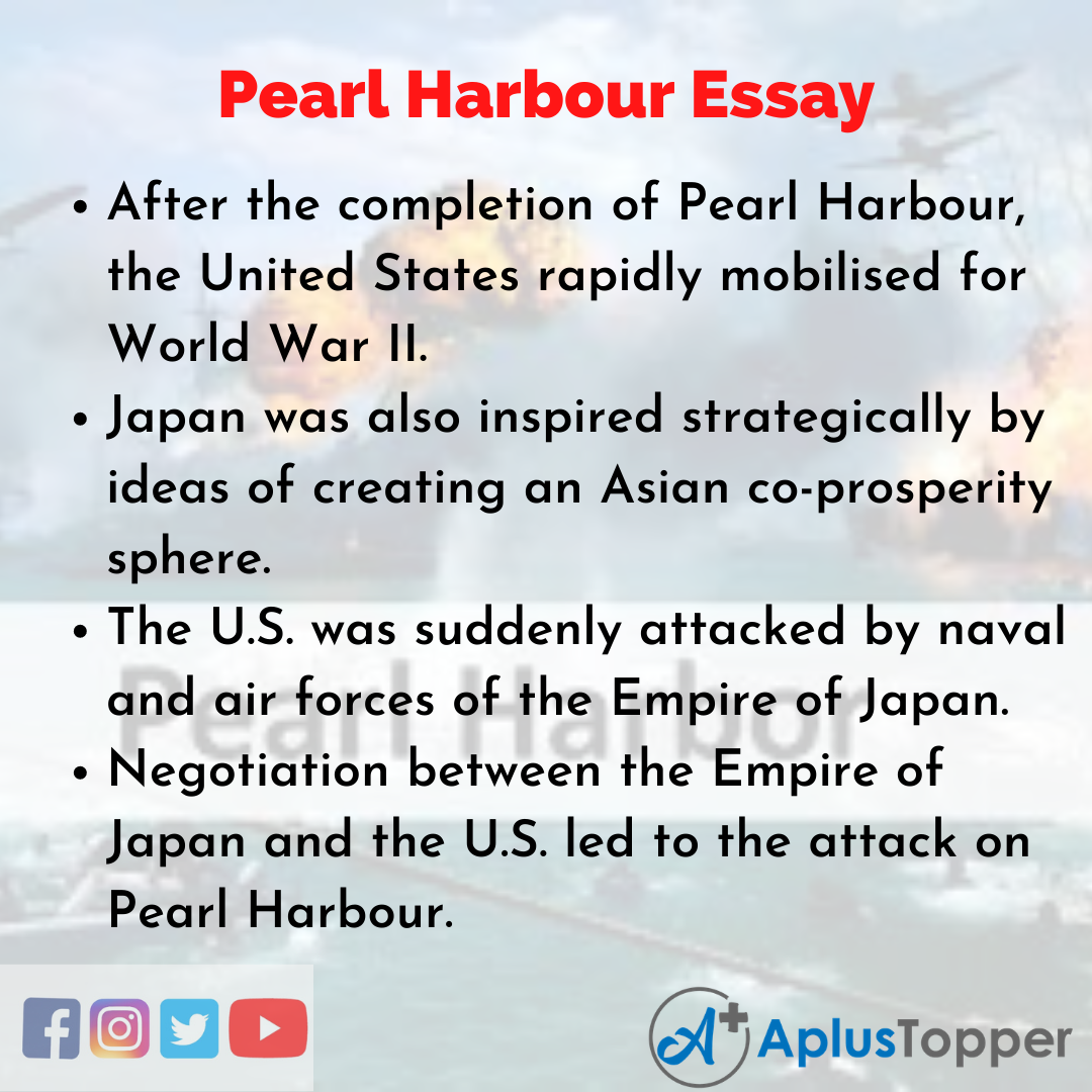 Essay about Pearl Harbour