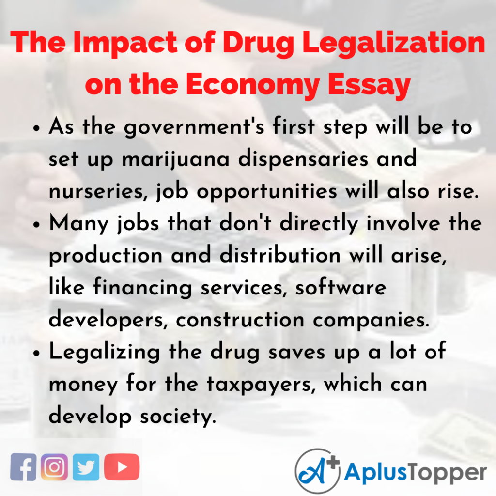 thesis statement for drug legalization