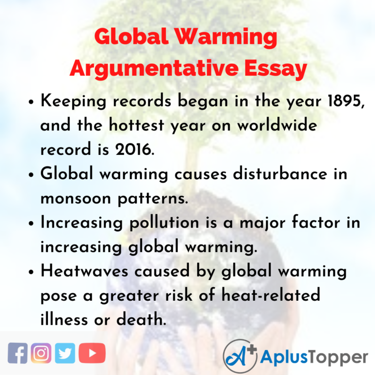 global warming writing task