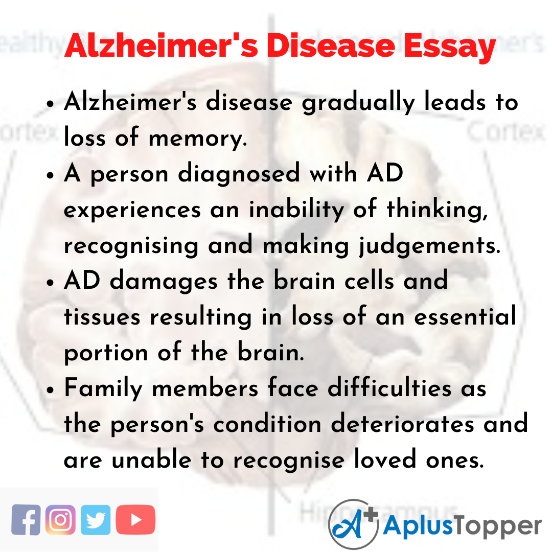 Essay on Alzheimer's Disease