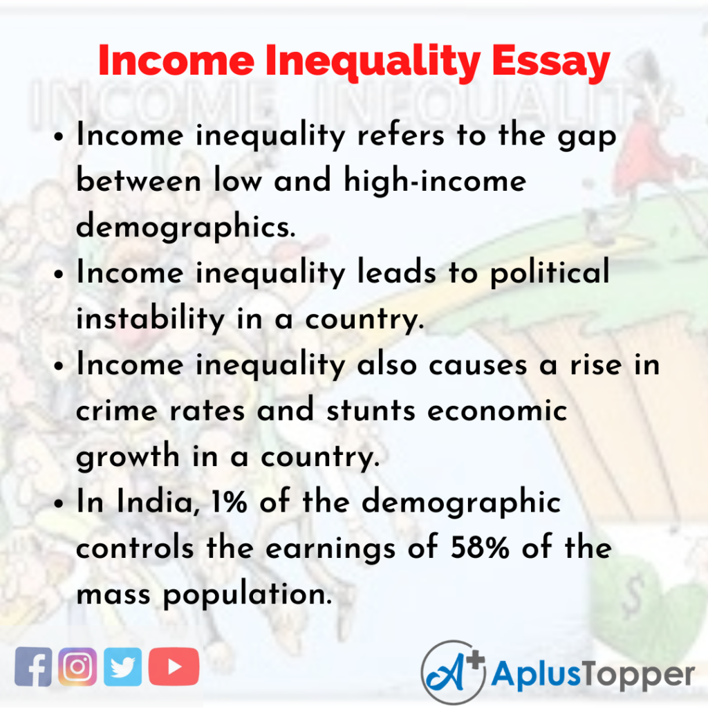 income inequality assignment