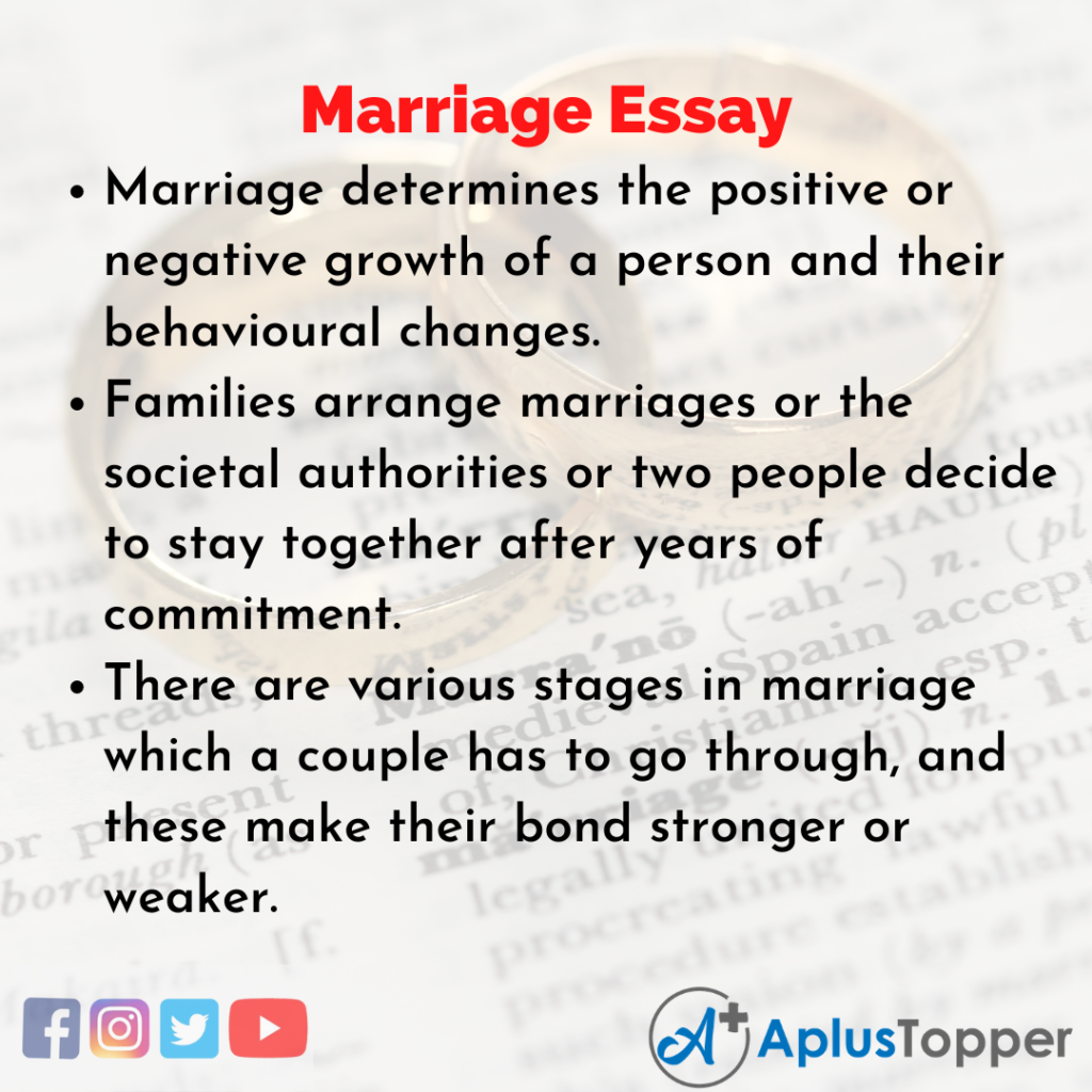 successful marriage argumentative essay