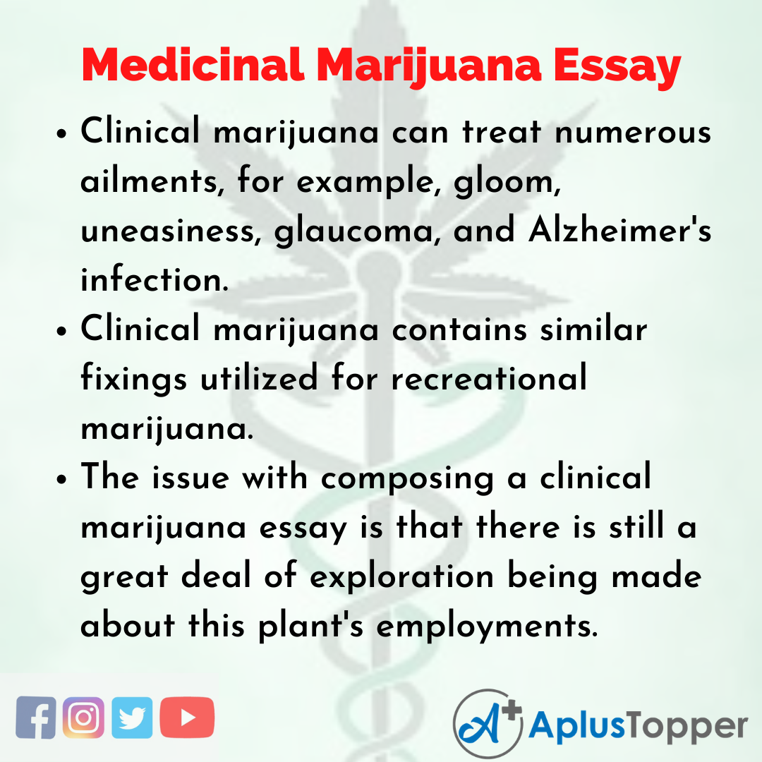 Essay on Medicinal Marijuana