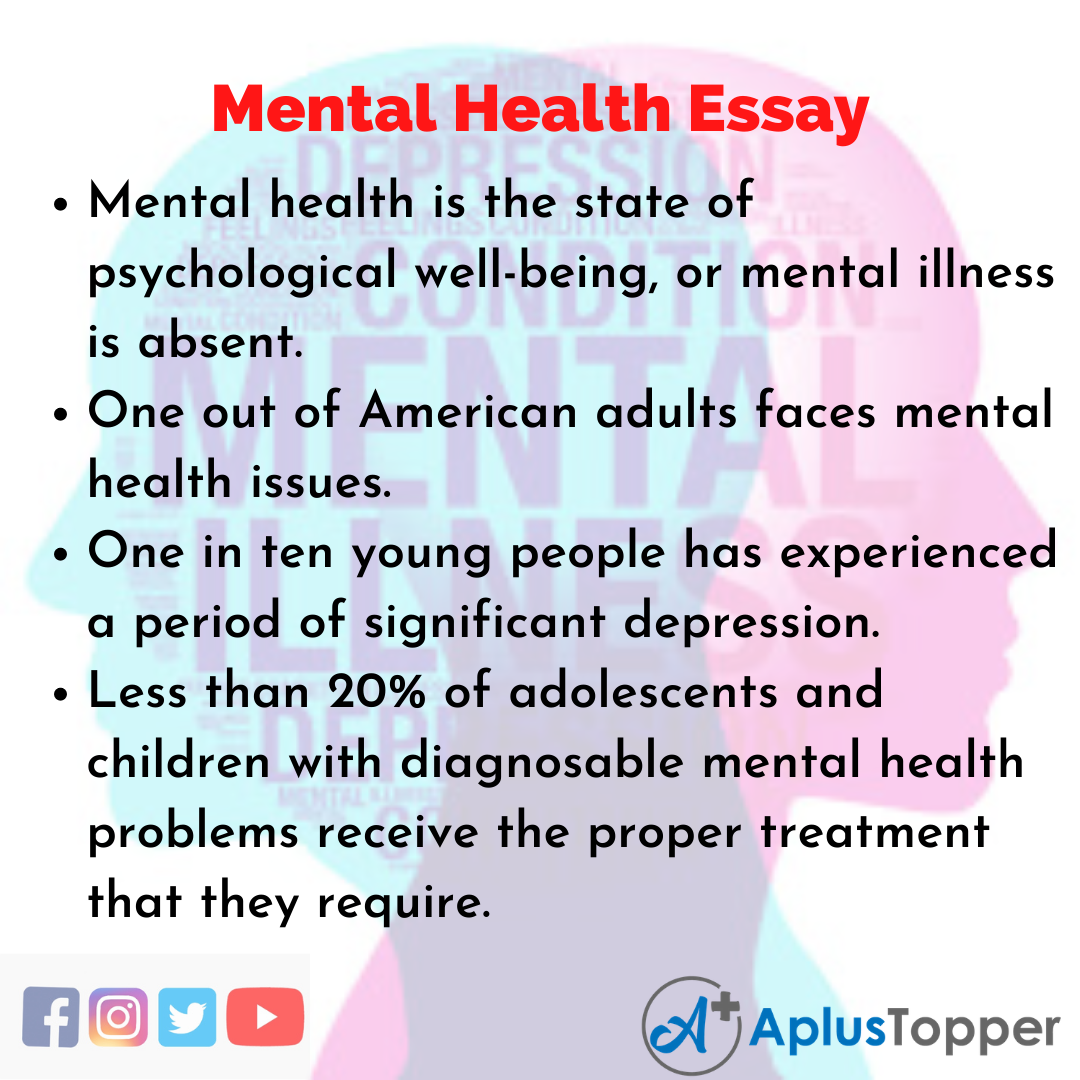 Essay on Mental Health