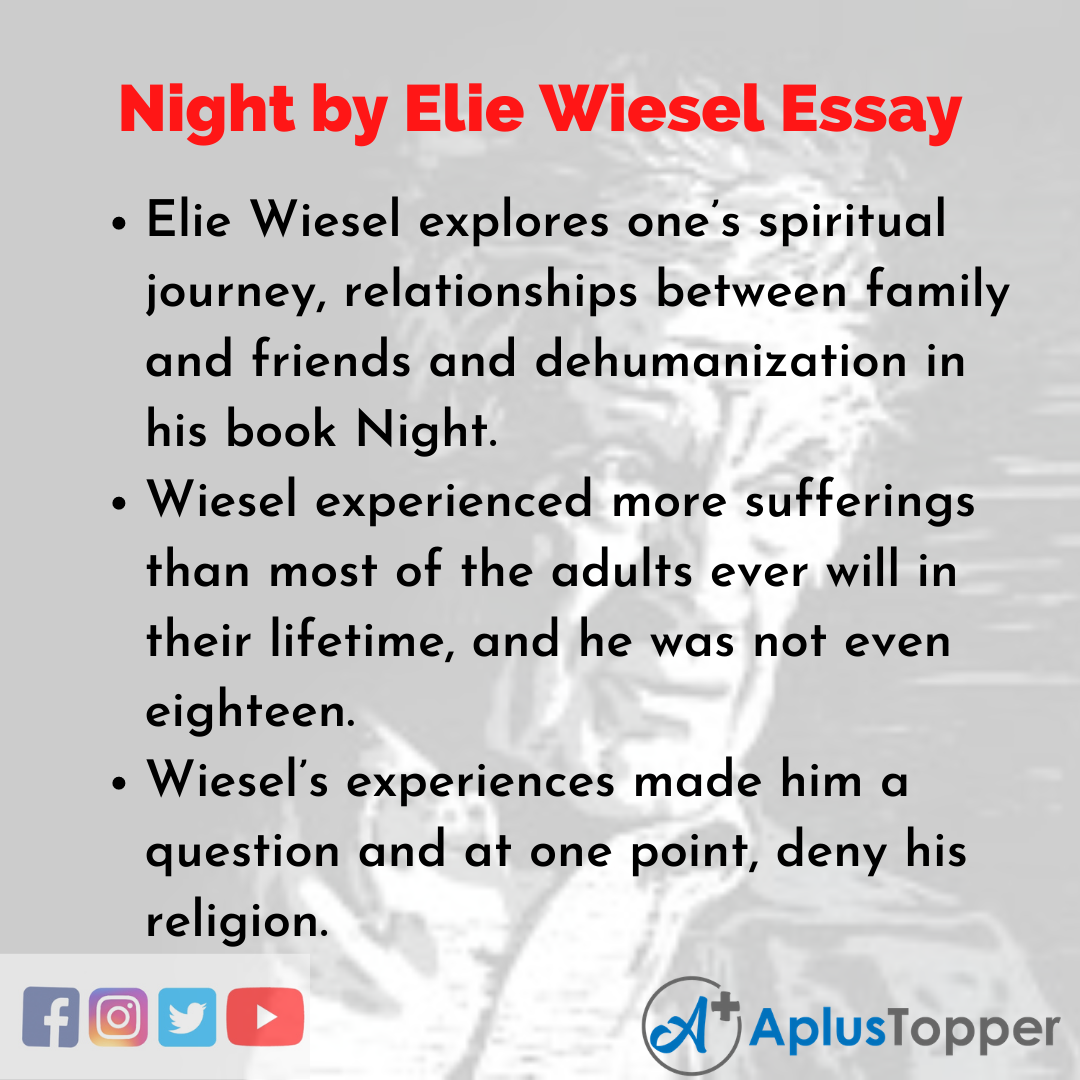 Essay on Night by Elie Wiesel