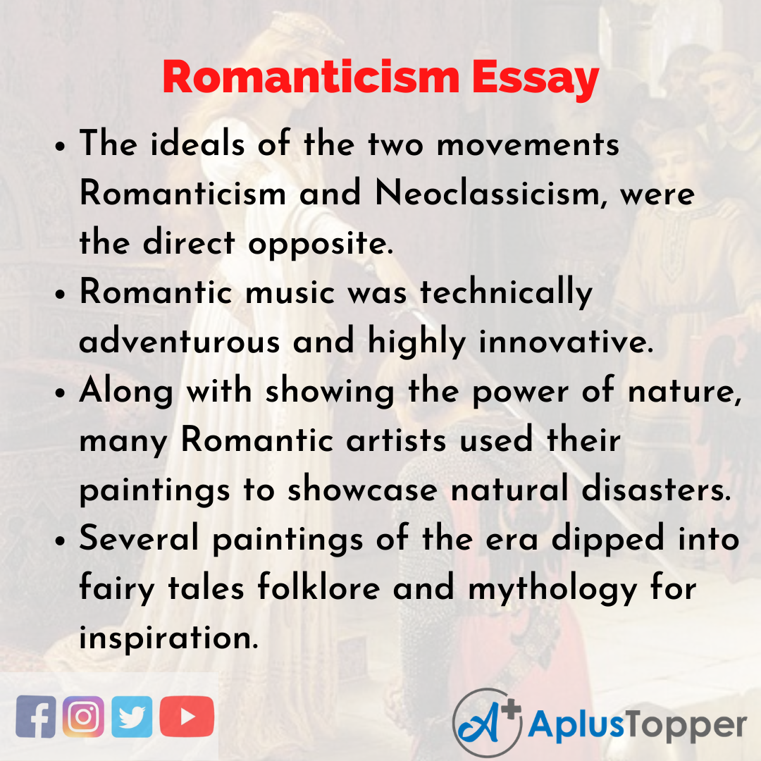 romanticism summary essay