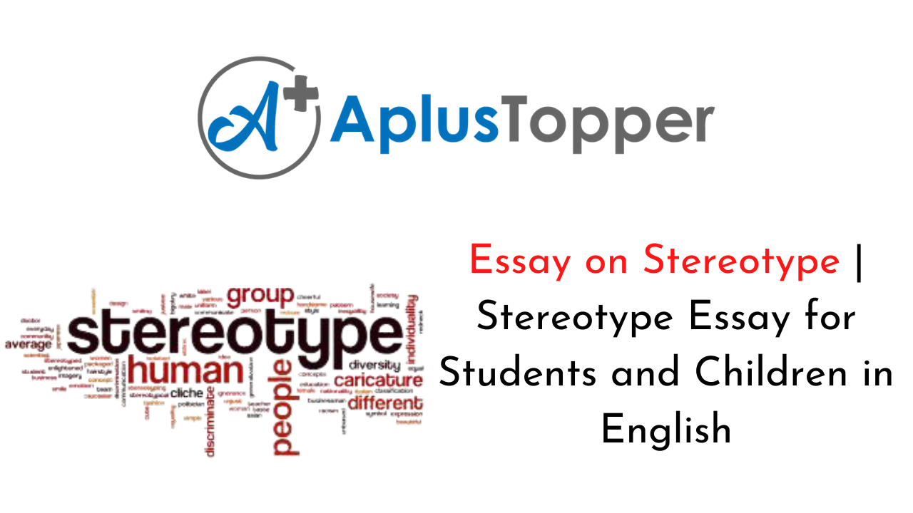stereotype essay examples