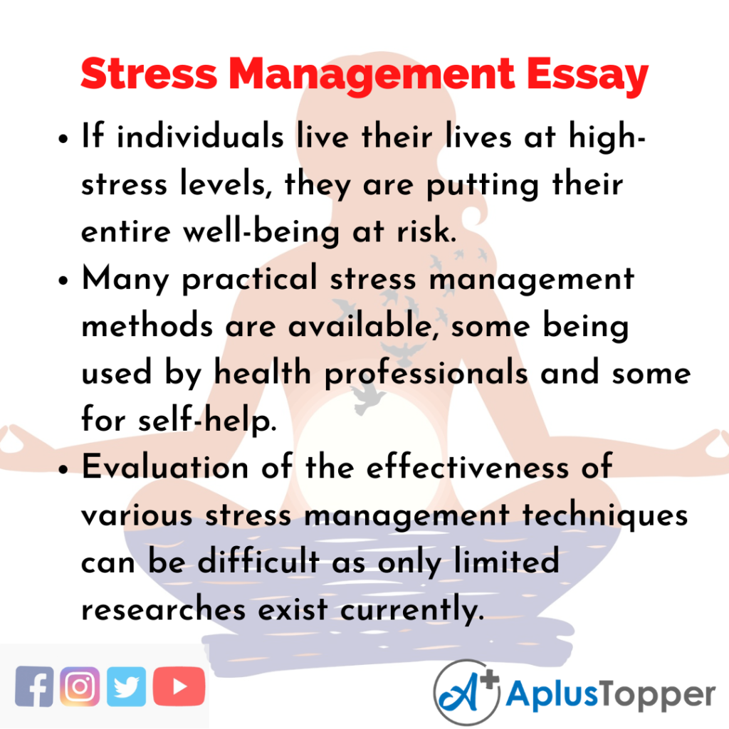 controlling stress essay