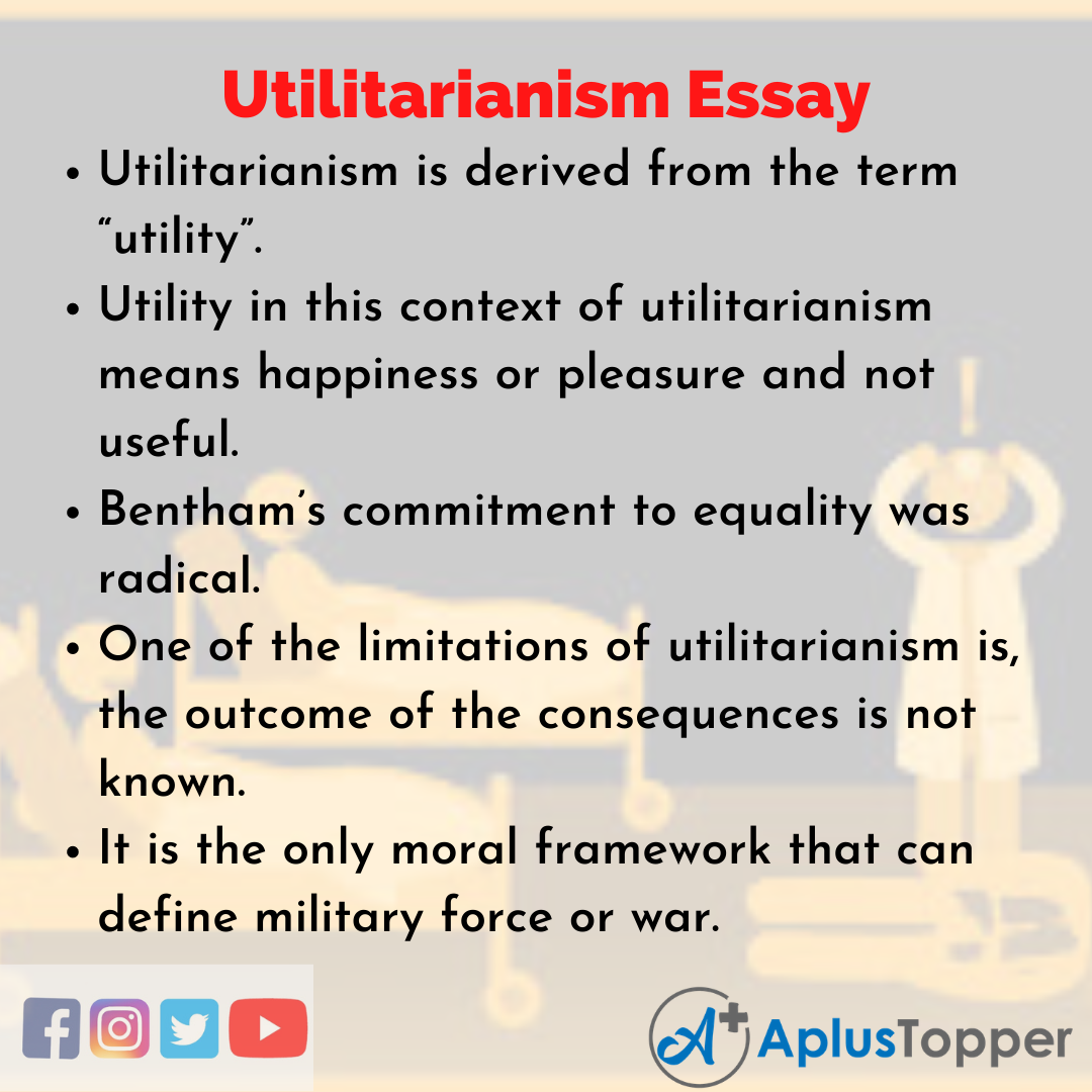 Essay on Utilitarianism