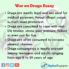 essay on war drugs