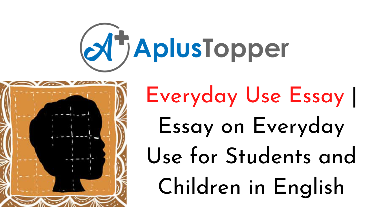 everyday use essay title