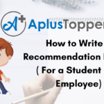 How to Write a Recommendation Letter