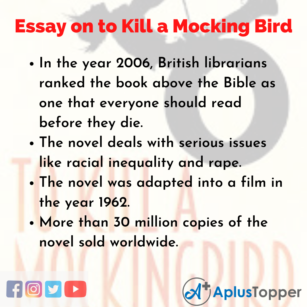 To Kill a Mocking Bird Essay