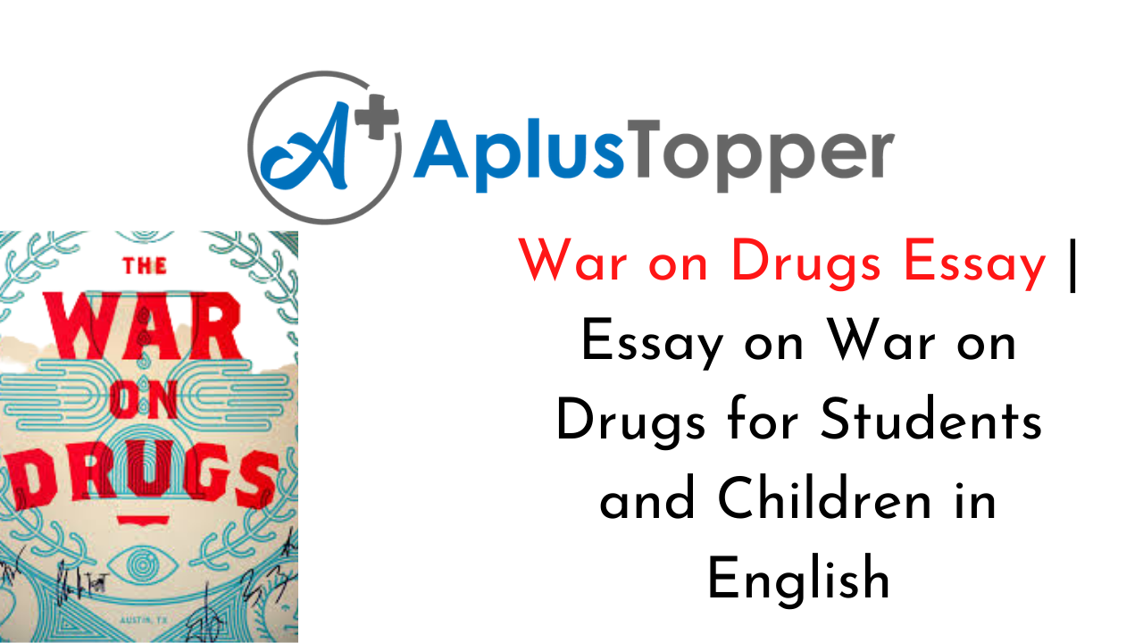 war on drugs thesis