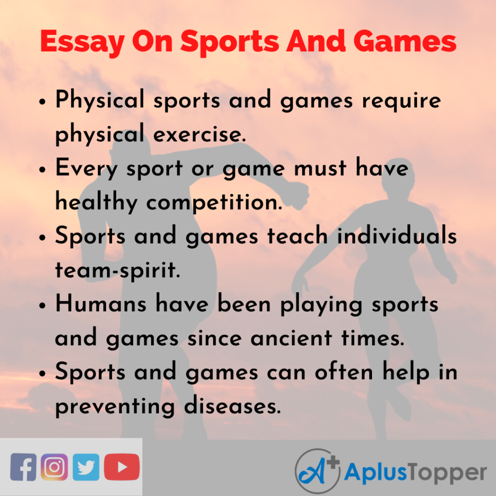 best essays on sports