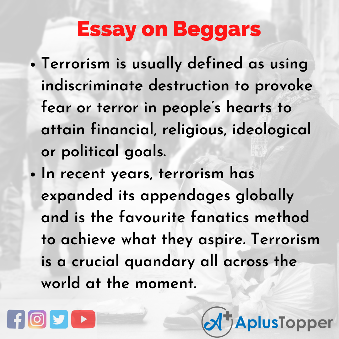 Essay on Beggars