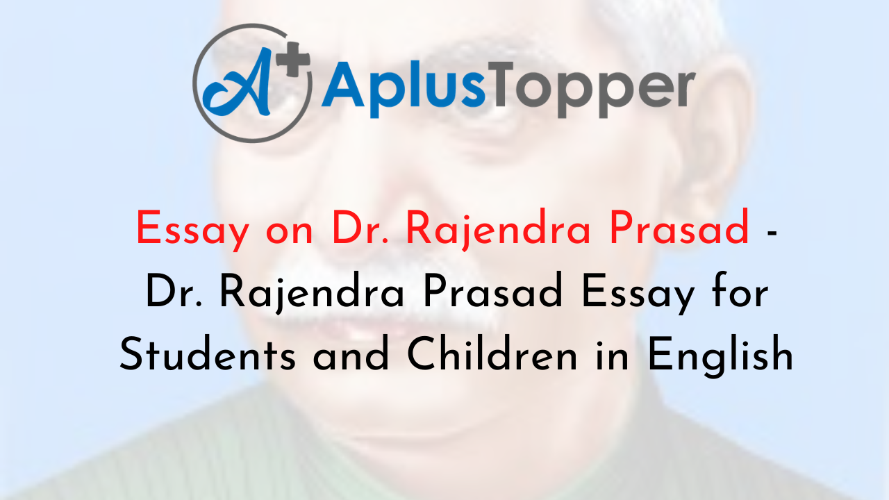 dr rajendra prasad essay in english