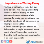 research paper topics on voting