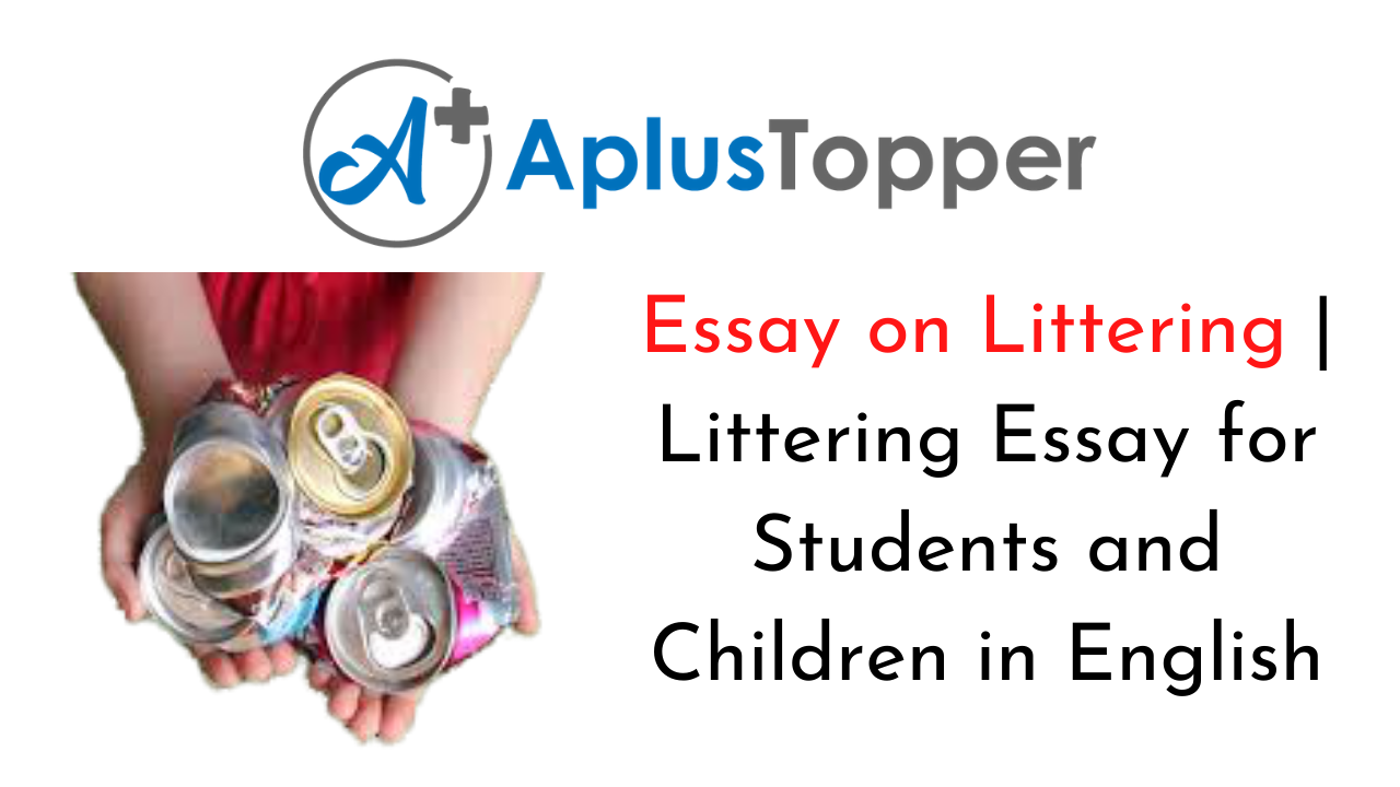 how can we solve the problem of littering essay