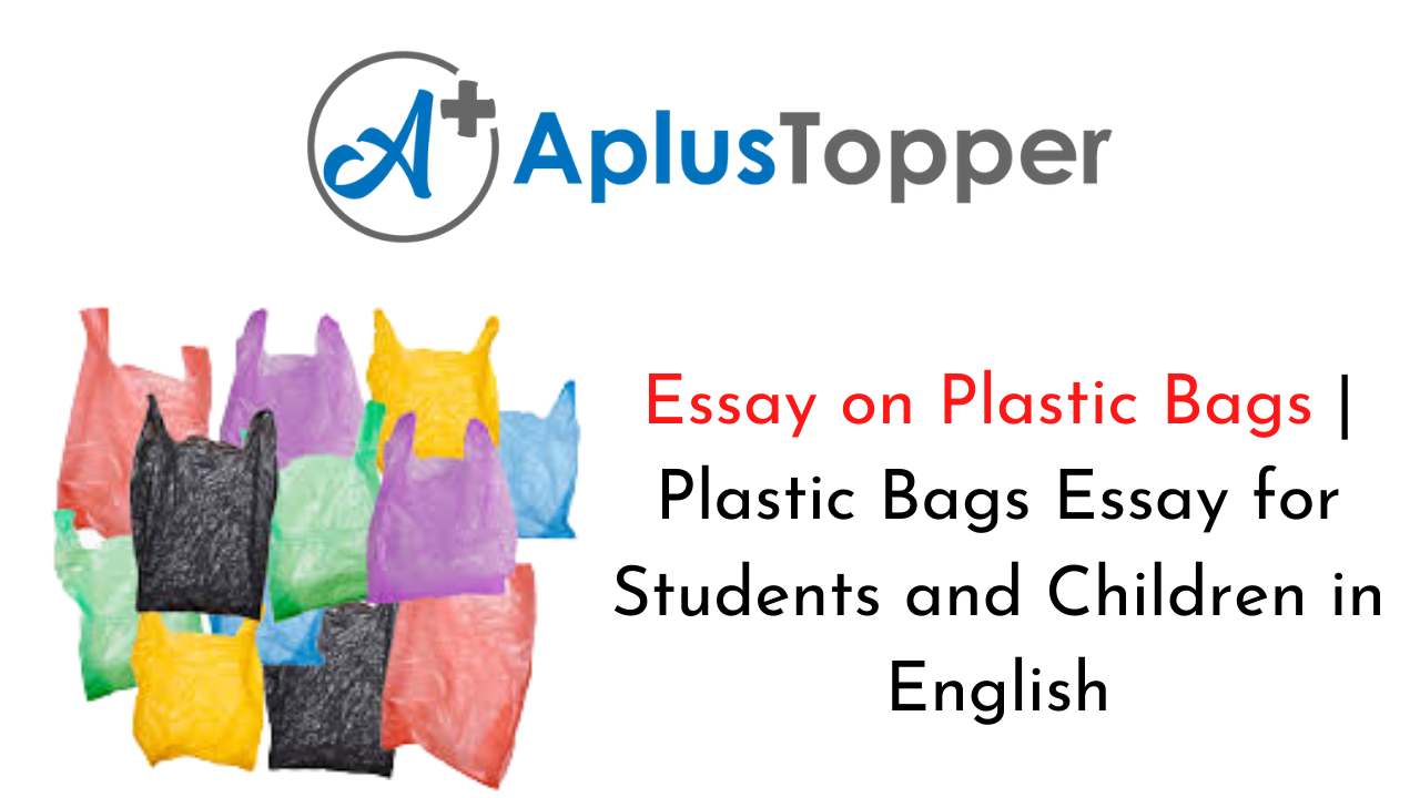 say no to plastic bags essay in english