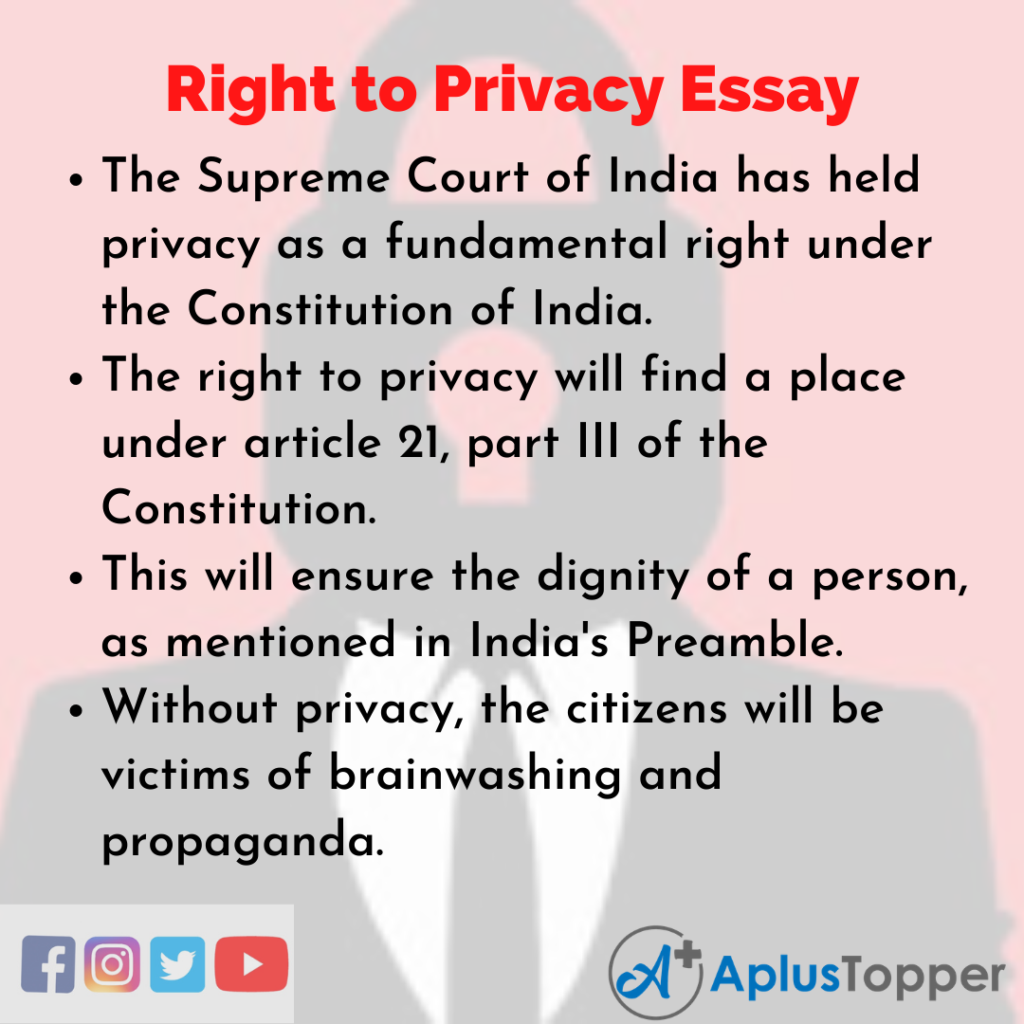 social media and invasion of privacy essay upsc