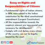 essay on the role of citizens