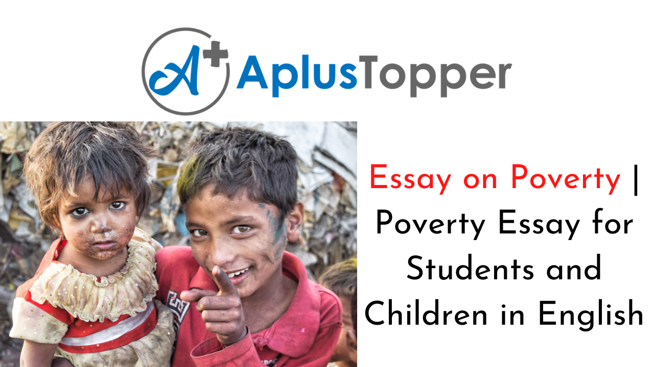 essay on the topic poverty