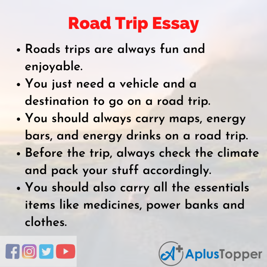 highway tourism essay