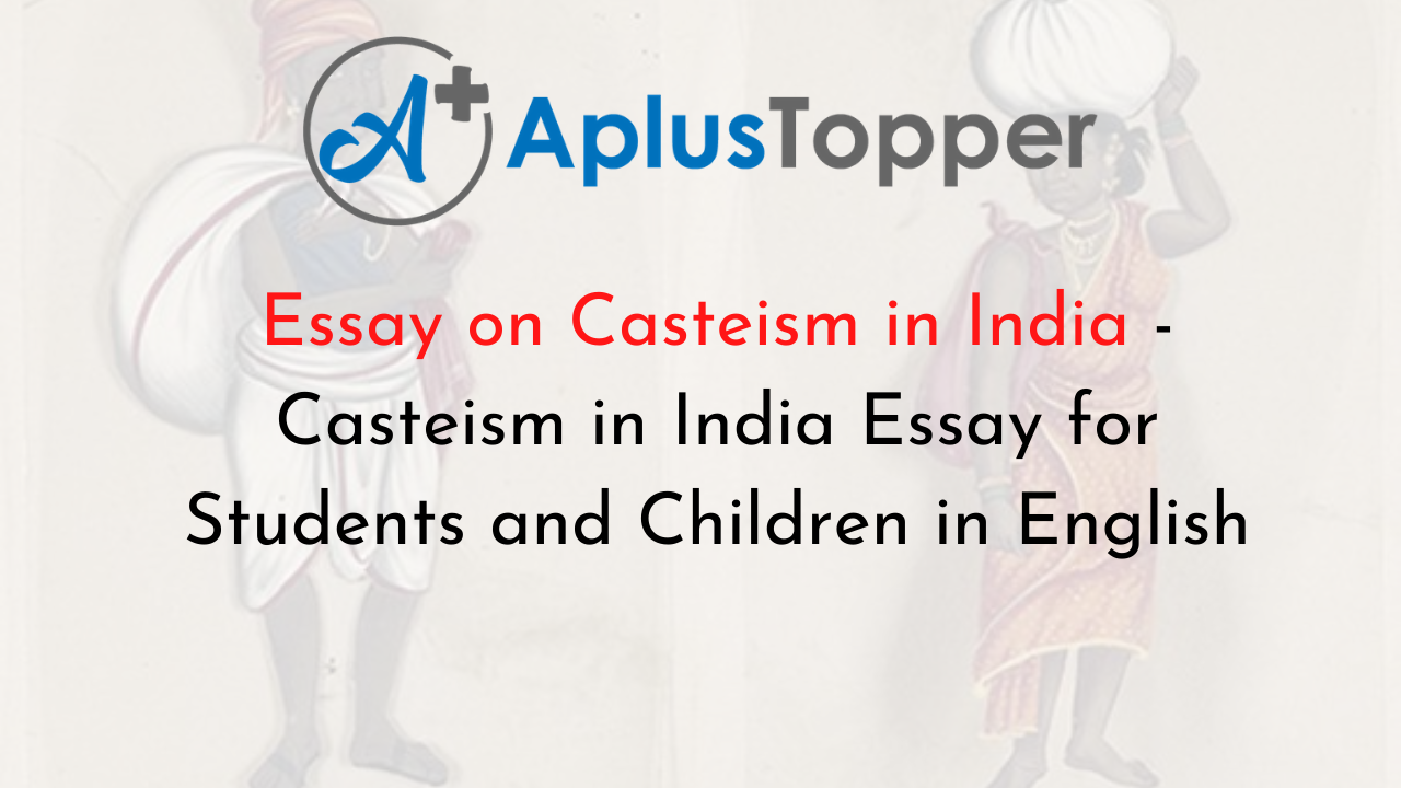speech on caste system