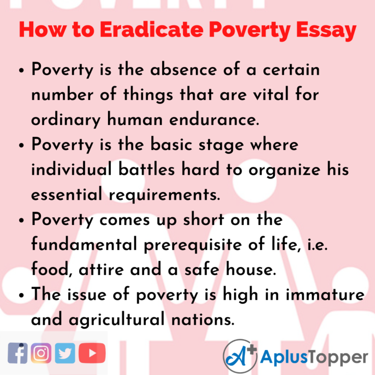 poverty measures essay