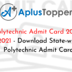 Polytechnic Admit Card