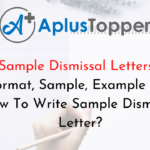Sample Dismissal Letters