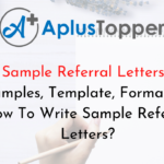 Sample Referral Letters
