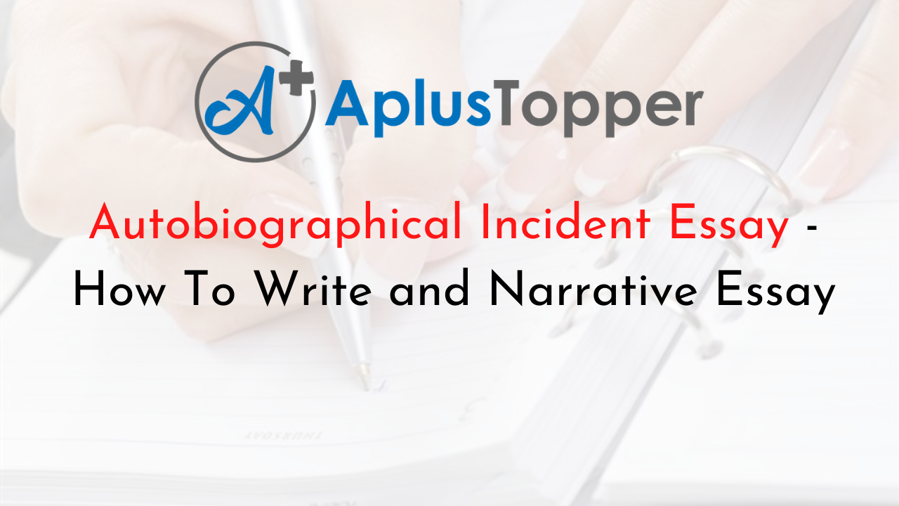 narrative essay about incident