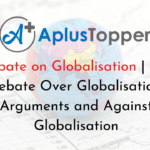 Debate on Globalisation